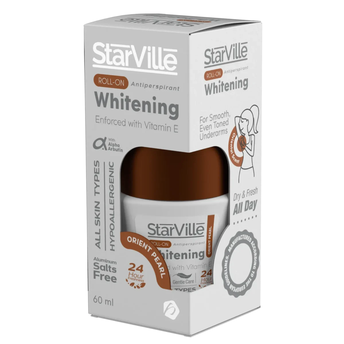 Lomixa Health Care - starville whitening roll on orient pearl scent 60ml xvma 01703080140
