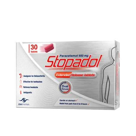 ستوبادول اكستند 650مجم | 30 قرص