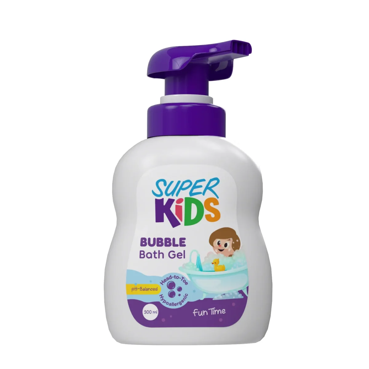 Lomixa Health Care - superkids bubble bath gel 300ml vuha 01674560079