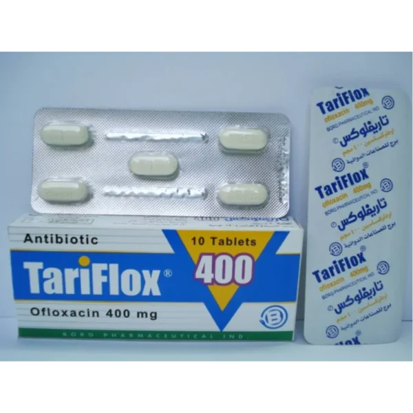 تاريفلوكس مضاد حيوي 400مج | 10 اقراص