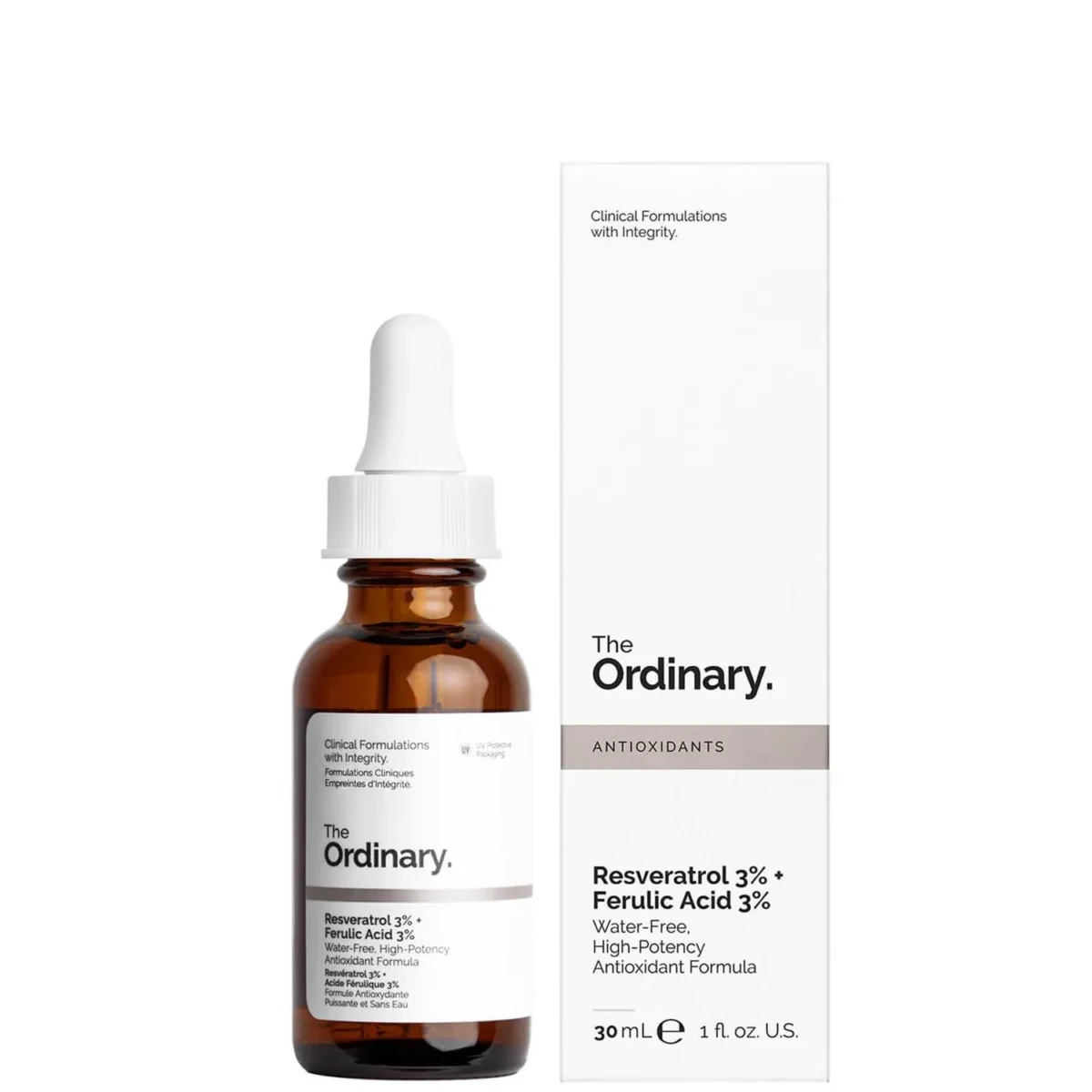 Lomixa Health Care - the ordinary resveratrol 3 ferulic acid 3 antioxidants serum 30ml hwfc 01691498131