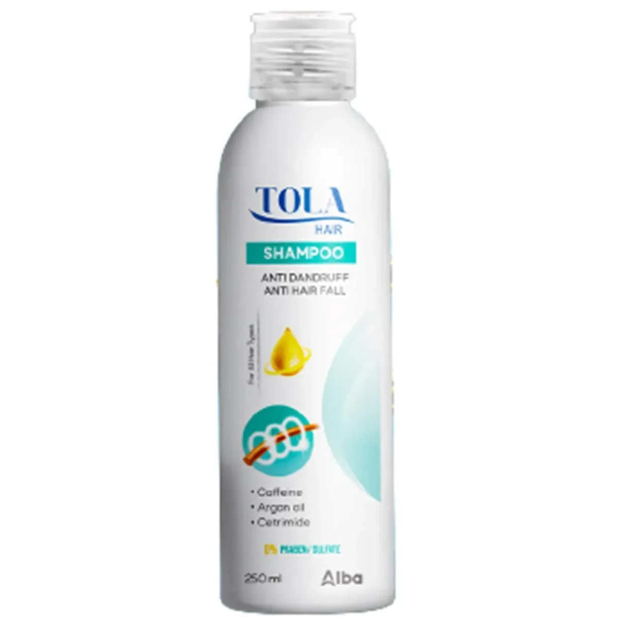 Lomixa Health Care - tola hair anti dandruff shampoo 250ml yngz 01726657376