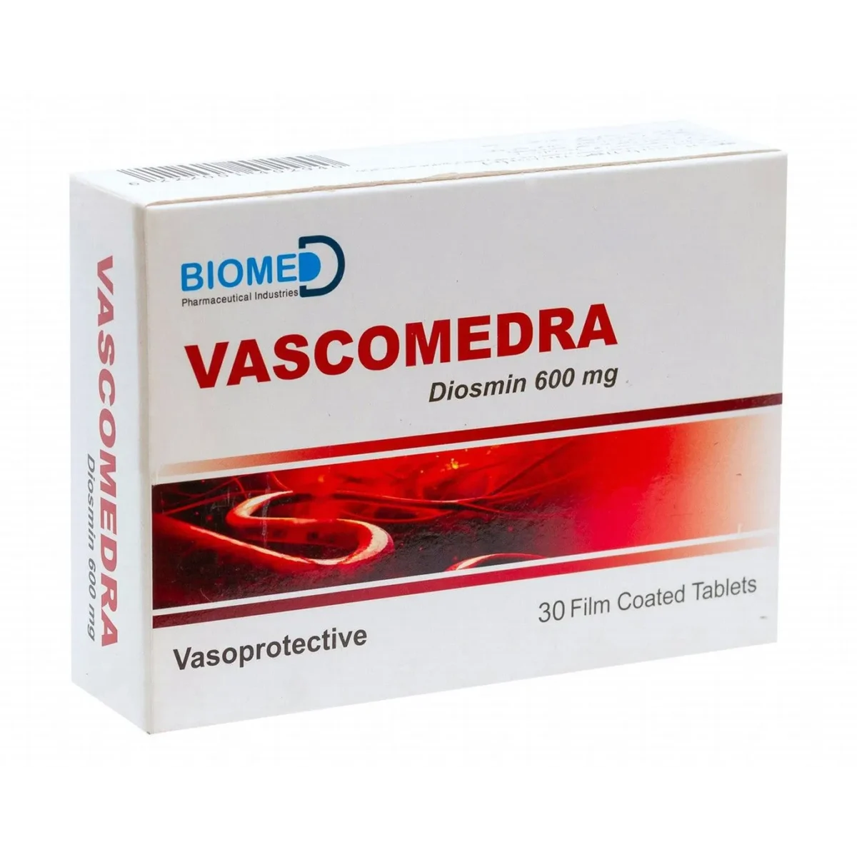 Lomixa Health Care - vascomedra circulatory disorders 600mg 30tab ifvw 01673268179