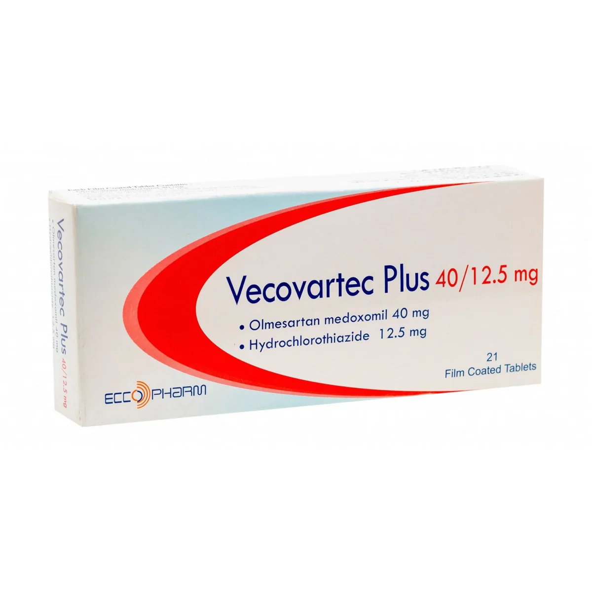 Lomixa Health Care - vecovartec plus high blood pressure 40 12 5mg 21tab lr1z 01665327053