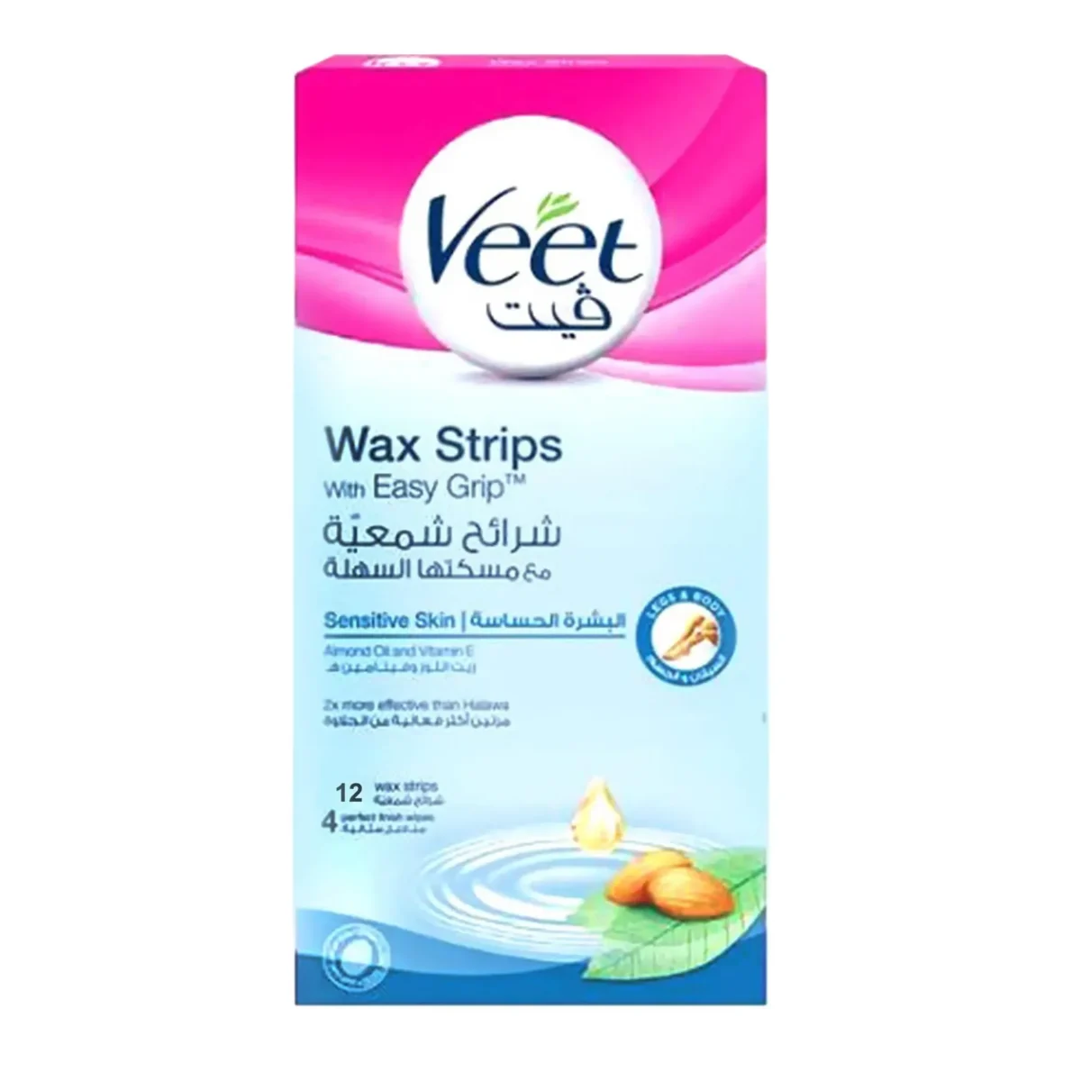 Lomixa Health Care - veet wax strips hair minimizer strips cz3t 01663215710