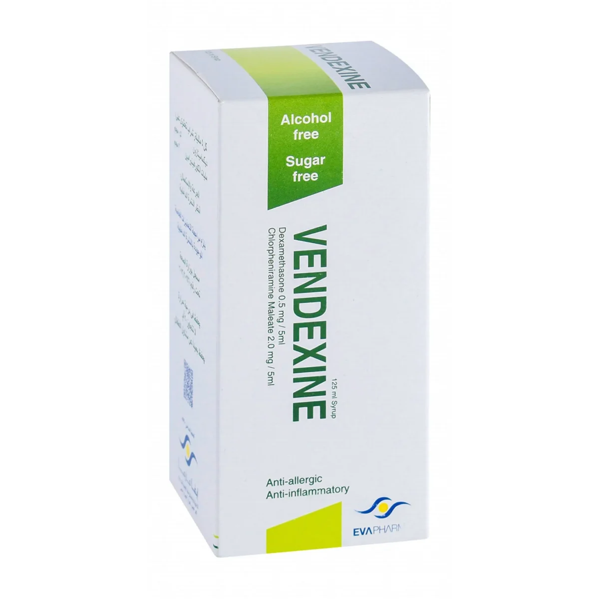 Lomixa Health Care - vendexine respiratory system 125ml susp coic 01670236973