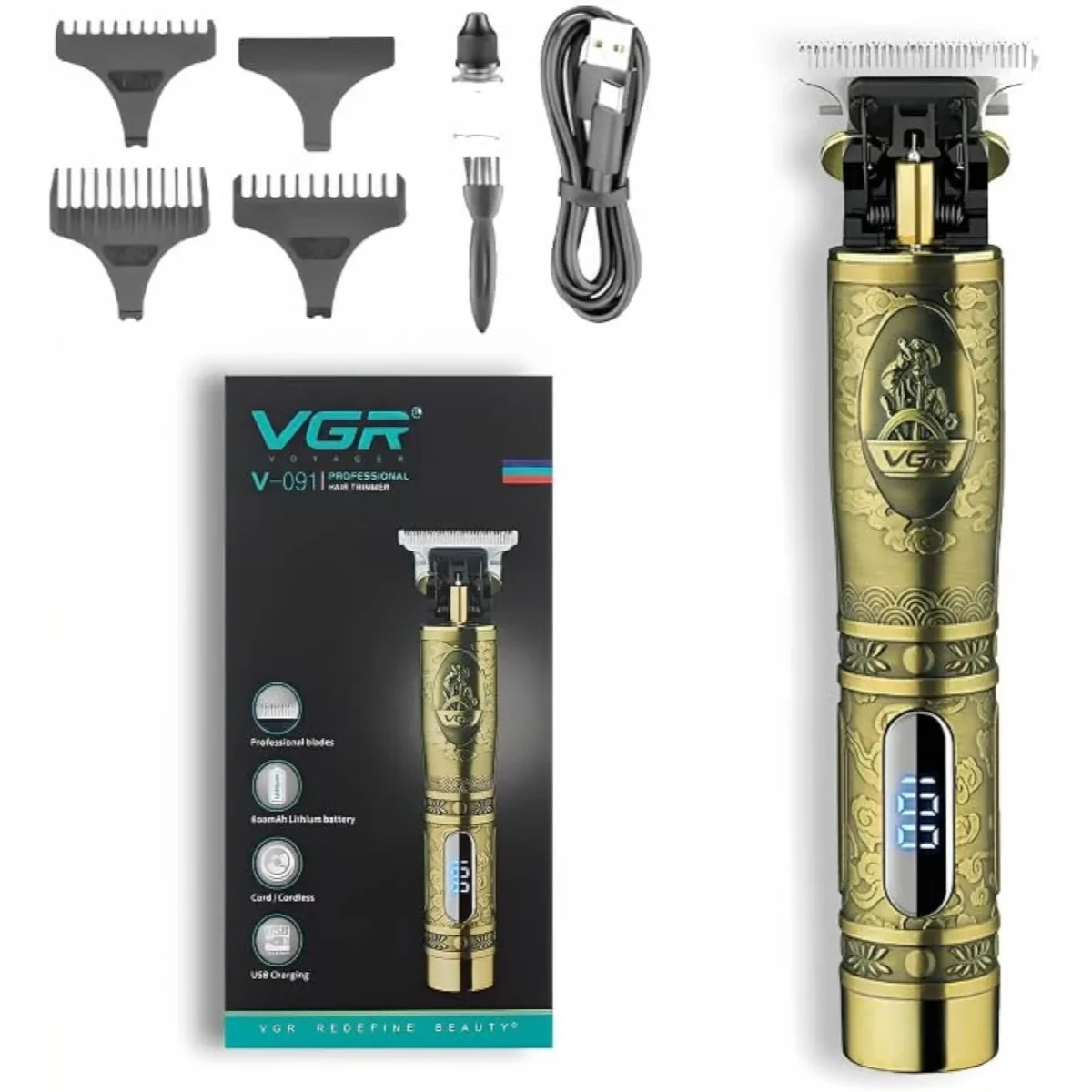 Lomixa Health Care - vgr v 091 professional hair trimmer uvmh 01726440266