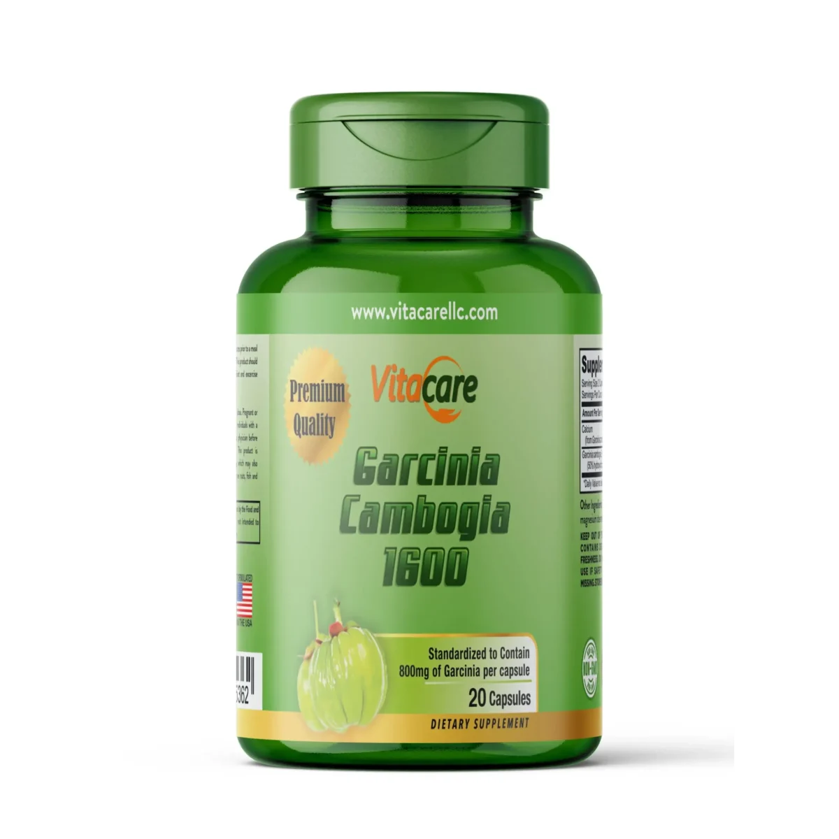 Lomixa Health Care - vitacare garcinia cambogia 1600 20 caps mjhv 01729668043