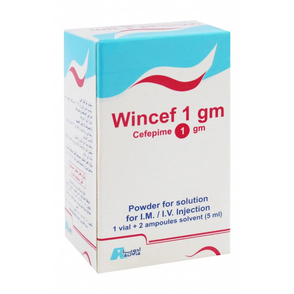 Lomixa Health Care - wincef antibiotic 1000mg 1vial uo2e 01671101049