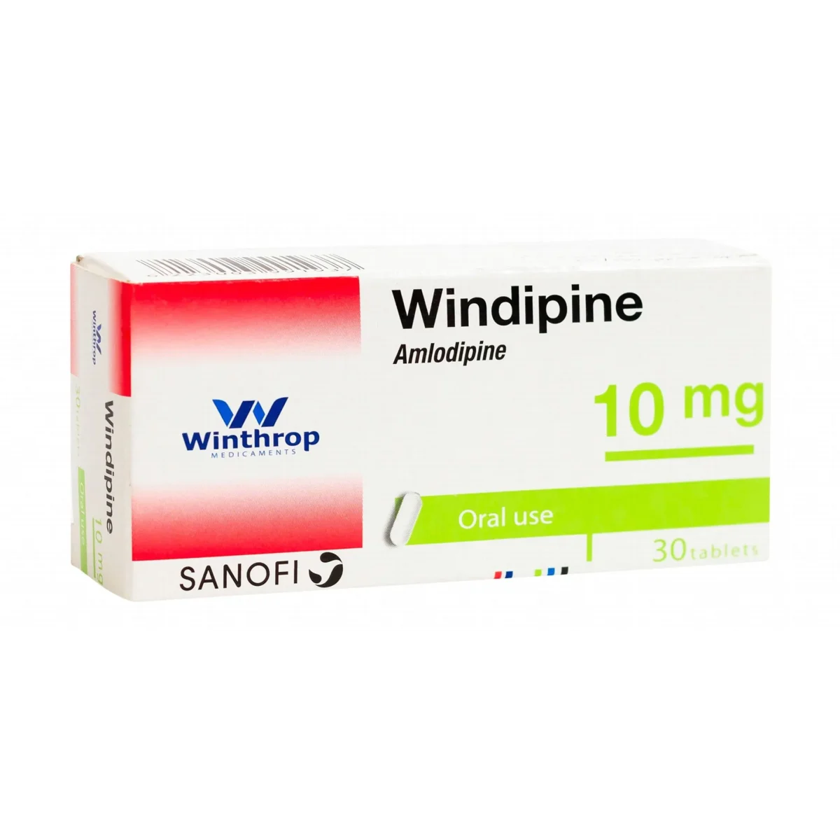 Lomixa Health Care - windipine high blood pressure 10mg 30tab leef 01664793145