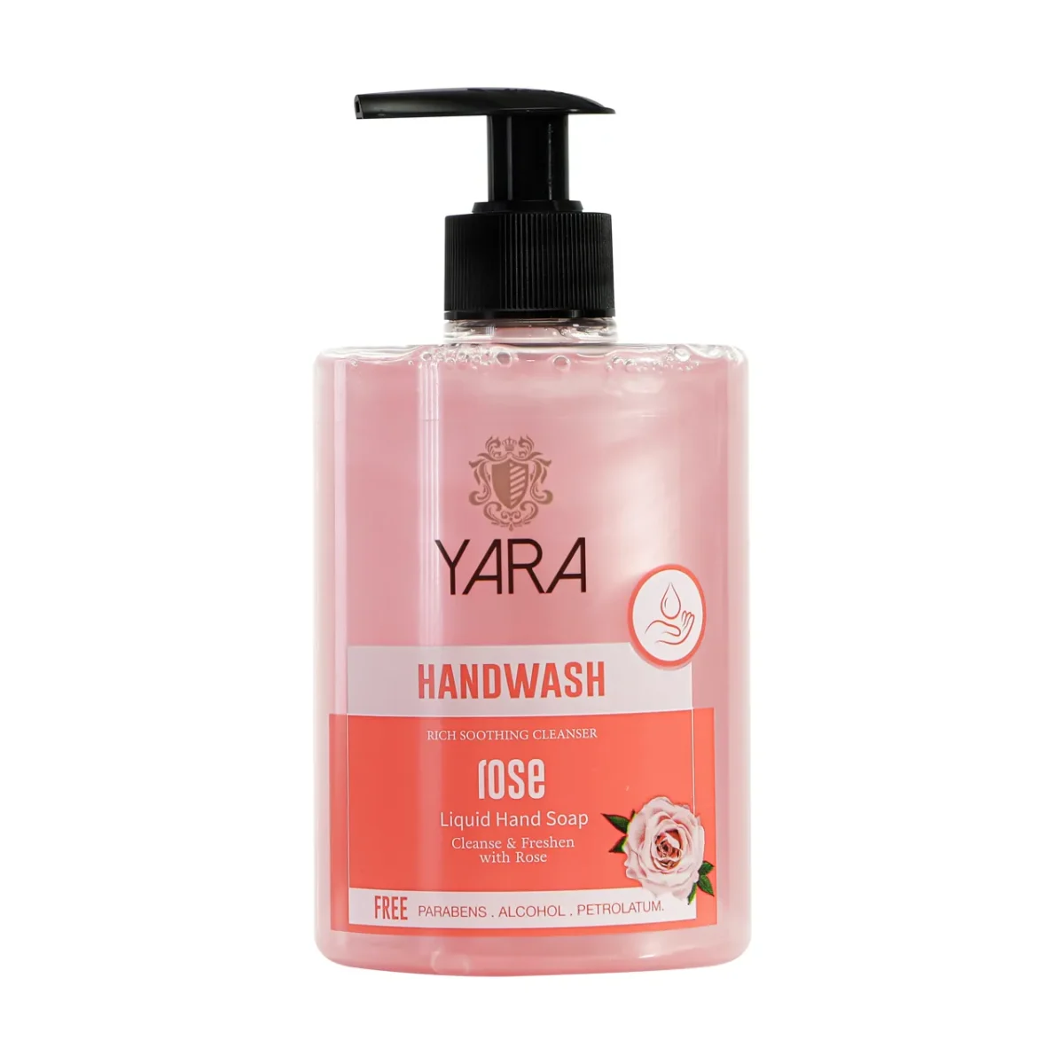 Lomixa Health Care - yara hand wash rose 500ml loyd 01713638712