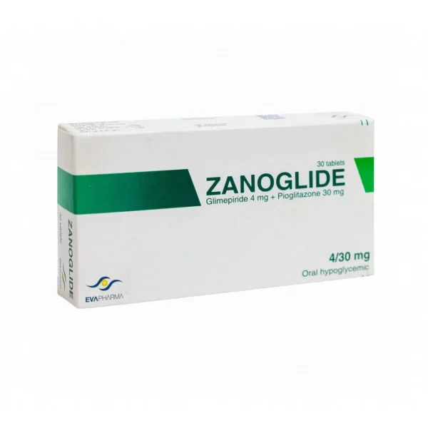 برشام زانوجليد 4/30 zanoglide للسكر والتخسيس | 30 قرص