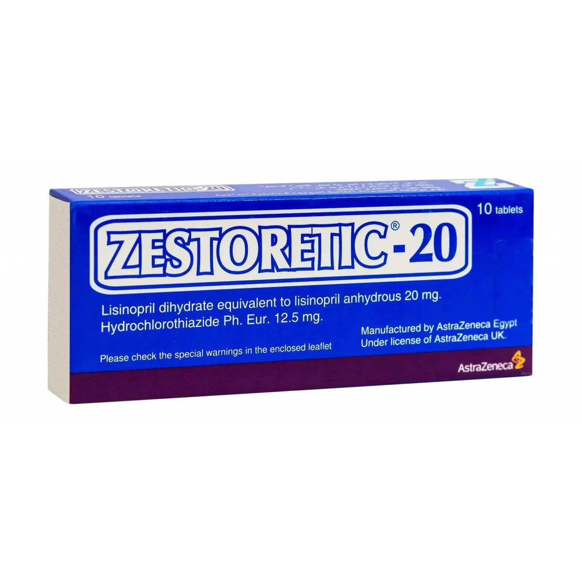 Lomixa Health Care - zestoretic high blood pressure 20mg 12 5mg 10tab wirq 01673445301